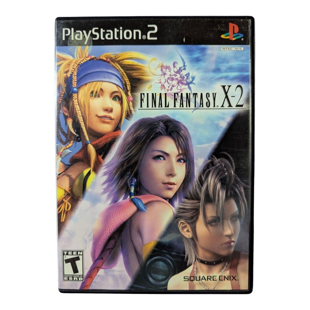 Final Fantasy X-2 (Sony PlayStation 2, PS2, 2003) CIB w/ reg card